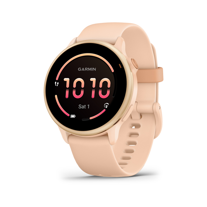 Smart watch GARMIN VIVOACTIVE 6 PINK DAWN 85-03 Pink Dawn Band 010-02985-03 42 MM, GPS, WLAN, HEART RATE MONITOR, SPO2 Smart watch GARMIN VIVOACTIVE 6 PINK DAWN 85-03 Pink Dawn Band 010-02985-03 42 MM, GPS, WLAN, HEART RATE MONITOR, SPO2