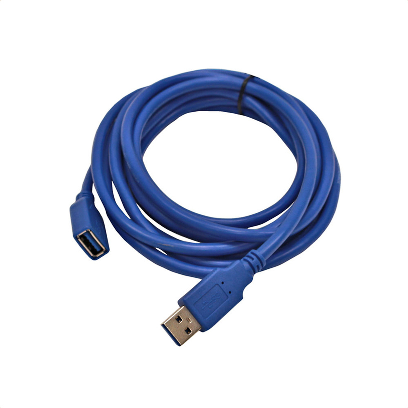 Кабел - удължител ROYAL USB-A 3.0 M/F 1.8M 143HS BLUE Кабел - удължител ROYAL USB-A 3.0 M/F 1.8M 143HS BLUE