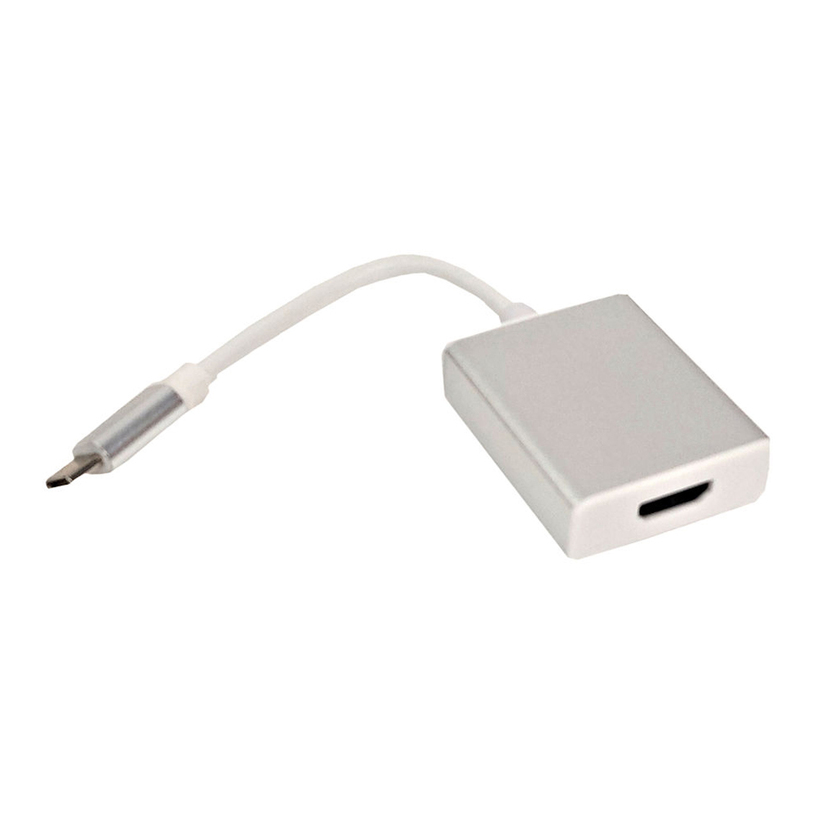Кабел от източник с USB-C ROYAL към приемник с HDMI TYPE-C -> HDMI работи само в тази посока Кабел от източник с USB-C ROYAL към приемник с HDMI TYPE-C -> HDMI работи само в тази посока