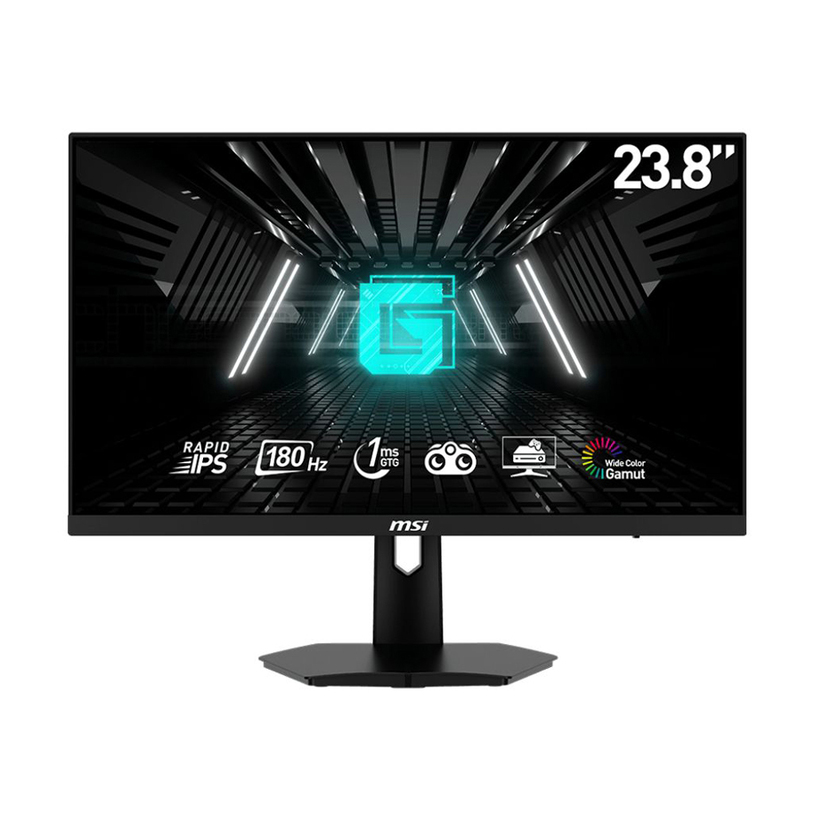Монитор MSI G244F E2 0.274 мм, 178°/178°, IPS, 23.8 ", 60.5 см, 1920x1080, 180.00 Hz, 1.00 ms, HDMI, DisplayPort, BLACK Монитор MSI G244F E2 0.274 мм, 178°/178°, IPS, 23.8 ", 60.5 см, 1920x1080, 180.00 Hz, 1.00 ms, HDMI, DisplayPort, BLACK
