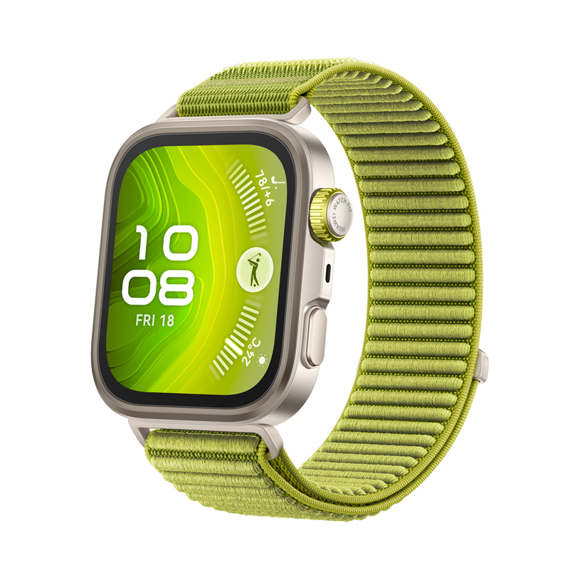 Смарт часовник HUAWEI WATCH FIT 4 Pro SYA-B29 Green Green Nylon Strap ...