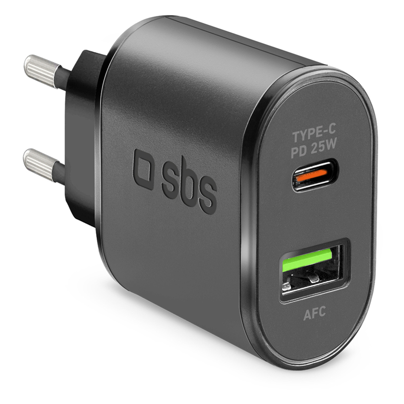 ЗАРЯДНО 220V SBS 25W PD USB-C+A 29074 ЗАРЯДНО 220V SBS 25W PD USB-C+A 29074