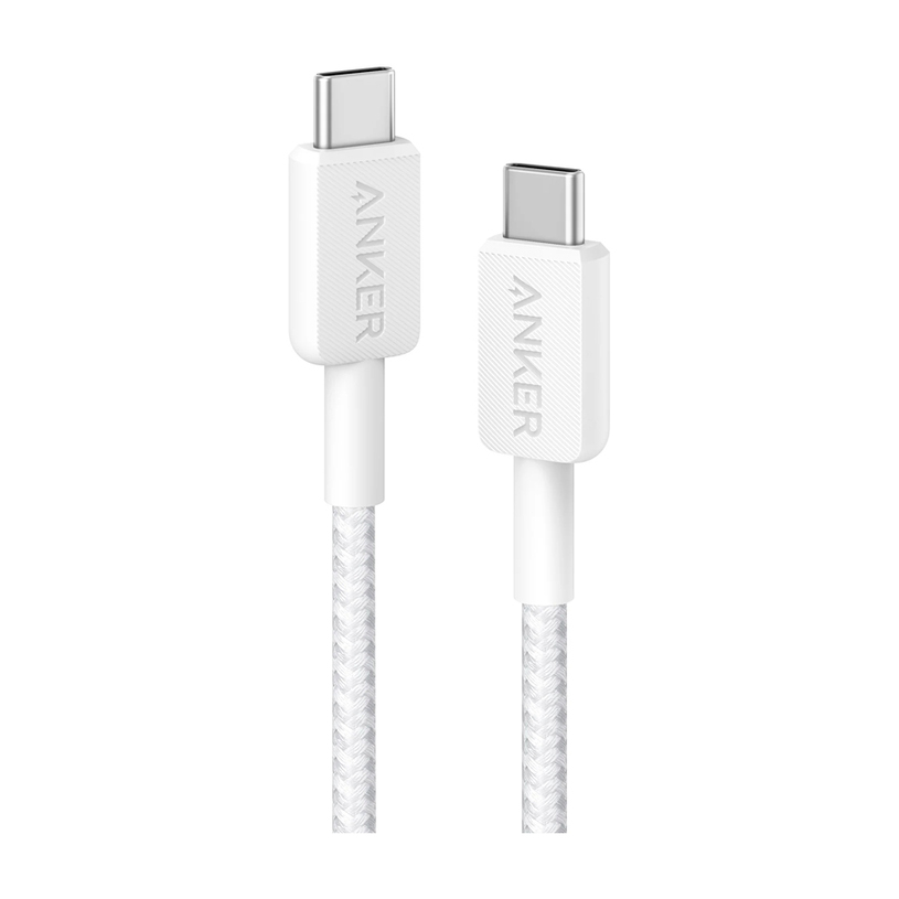КАБЕЛ ANKER 322 TYPE-C TO TYPE-C 1.8M WH КАБЕЛ ANKER 322 TYPE-C TO TYPE-C 1.8M WH