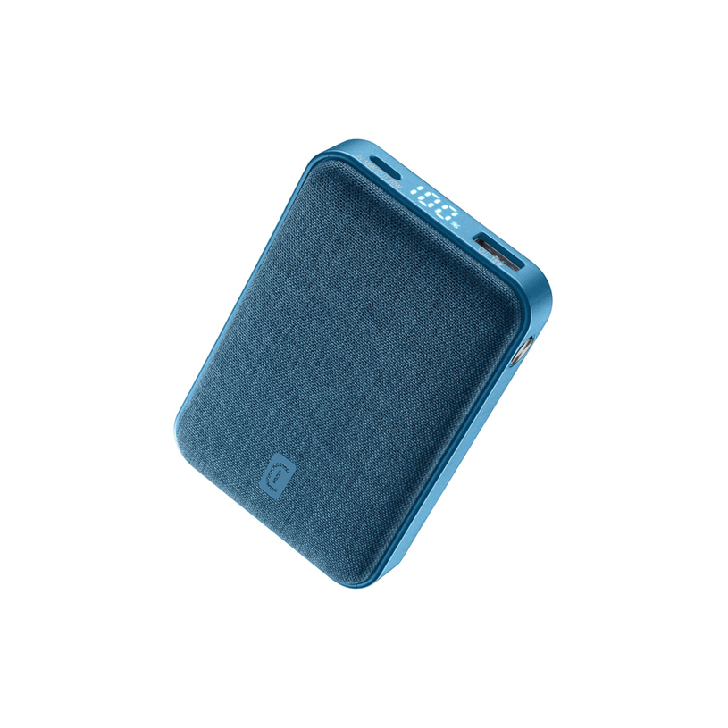 ВЪНШНА БАТЕРИЯ CELLULAR LINE GLAM 10000 mAh 20W PD BLUE ВЪНШНА БАТЕРИЯ CELLULAR LINE GLAM 10000 mAh 20W PD BLUE