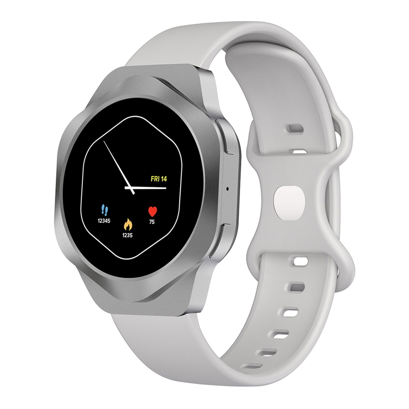 Смарт часовник CANYON Hexagon CNS-SW88SS SILVER 45 MM, ПУЛСОМЕР, SPO2 Смарт часовник CANYON Hexagon CNS-SW88SS SILVER 45 MM, ПУЛСОМЕР, SPO2