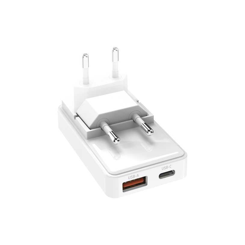 ЗАРЯДНО 220V SBS 20W PD USB-C+A Fo 98473 ЗАРЯДНО 220V SBS 20W PD USB-C+A Fo 98473