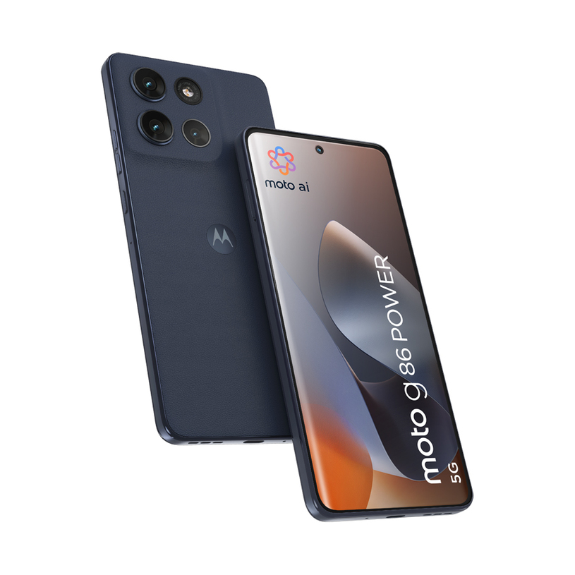 Смартфон GSM MOTOROLA G86 POWER 5G BL PB8X0032PL 6.67 ", 256 GB, RAM 12 GB, 50+8 MP, 5G Смартфон GSM MOTOROLA G86 POWER 5G BL PB8X0032PL 6.67 ", 256 GB, RAM 12 GB, 50+8 MP, 5G