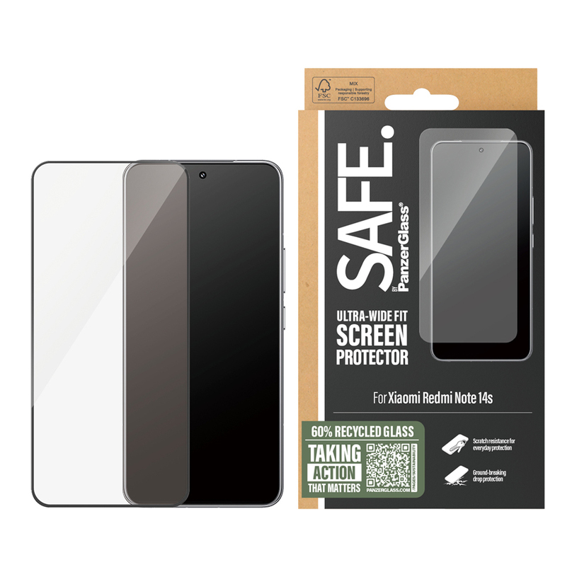 СТЪКЛО SAFE XIAOMI REDMI NOTE 14S СТЪКЛО SAFE XIAOMI REDMI NOTE 14S