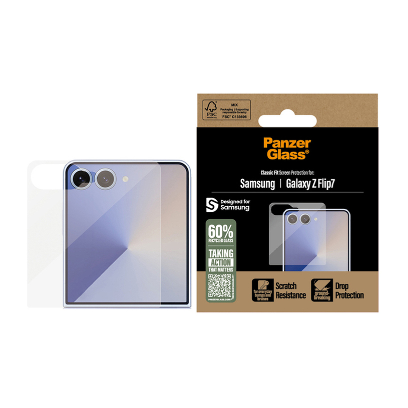 СТЪКЛО PG SAMSUNG Galaxy Z Flip7 СТЪКЛО PG SAMSUNG Galaxy Z Flip7