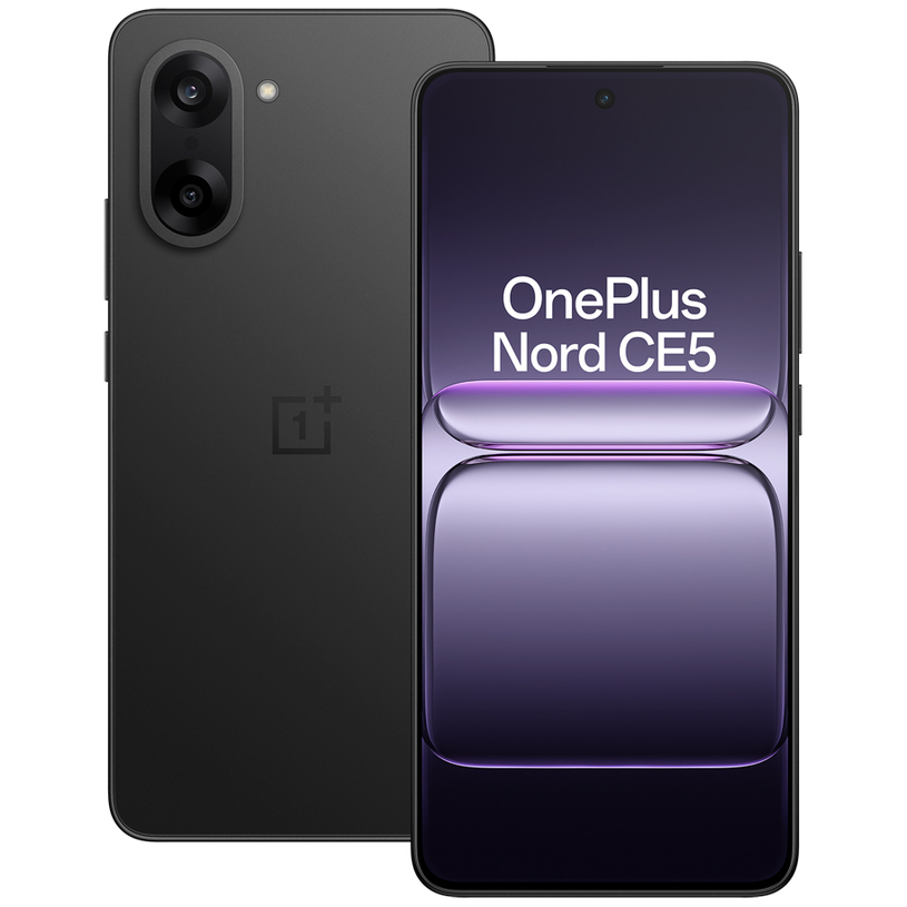 Смартфон GSM ONEPLUS NORD CE5 BLACK 6.77 ", 256 GB, RAM 8 GB, 50+8 MP, 5G Смартфон GSM ONEPLUS NORD CE5 BLACK 6.77 ", 256 GB, RAM 8 GB, 50+8 MP, 5G