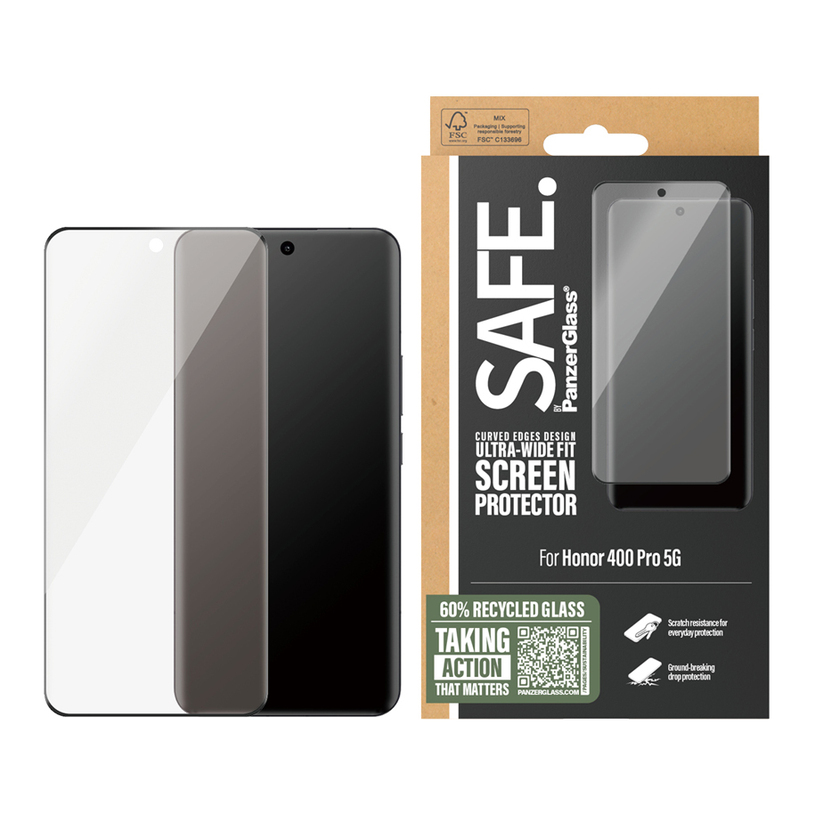 СТЪКЛО SAFE HONOR 400 PRO 5G UWF СТЪКЛО SAFE HONOR 400 PRO 5G UWF