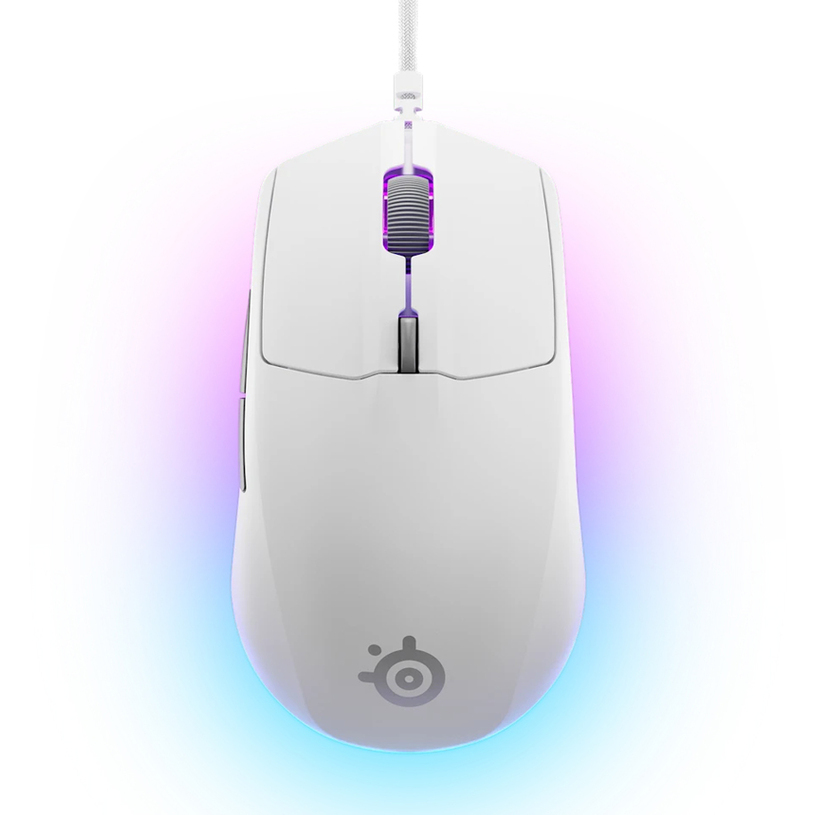Mouse STEELSERIES RIVAL 3 GEN2 WHITE 62516 Mouse STEELSERIES RIVAL 3 GEN2 WHITE 62516