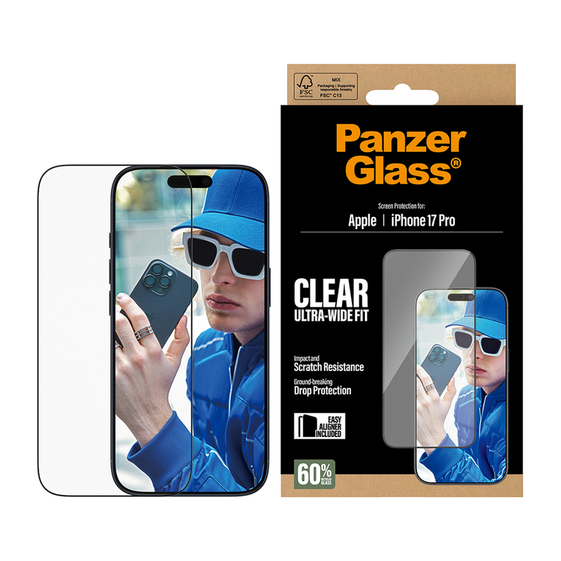СТЪКЛО PG IPHONE 17 PRO UWF СТЪКЛО PG IPHONE 17 PRO UWF