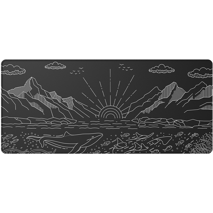 Gaming Mouse pad 900x400x4 mm DARK PROJECT TERRA NOSTRA BLACK XL Gaming Mouse pad 900x400x4 mm DARK PROJECT TERRA NOSTRA BLACK XL