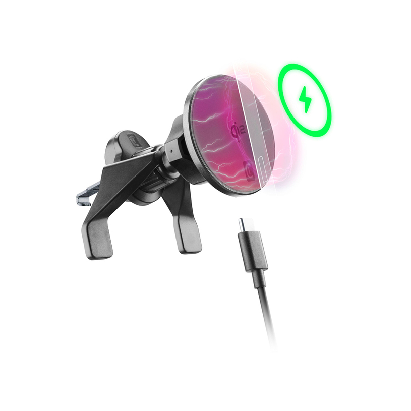МАГНИТНА СТОЙКА ЗА КОЛА 2in1 MAG Qi2 15W МАГНИТНА СТОЙКА ЗА КОЛА 2in1 MAG Qi2 15W