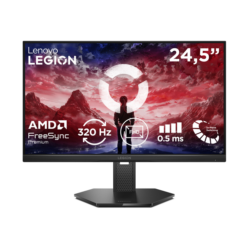 Монитор LENOVO Legion 25-10 67D4GAC3EU 0.283 мм, 178°/ 178°, IPS, 24.5 ", 62.2 см, 1920x1080, 320.00 Hz, HDMI, DisplayPort, ECLIPSE BLACK Монитор LENOVO Legion 25-10 67D4GAC3EU 0.283 мм, 178°/ 178°, IPS, 24.5 ", 62.2 см, 1920x1080, 320.00 Hz, HDMI, DisplayPort, ECLIPSE BLACK