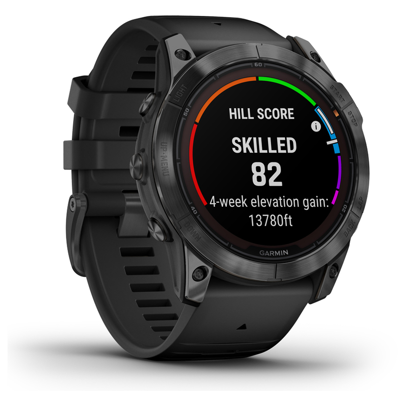 Смарт часовник GARMIN FENIX 7X PRO SOLAR GRAY Black Band 51 MM, GPS, WLAN, ПУЛСОМЕР, SPO2 Смарт часовник GARMIN FENIX 7X PRO SOLAR GRAY Black Band 51 MM, GPS, WLAN, ПУЛСОМЕР, SPO2