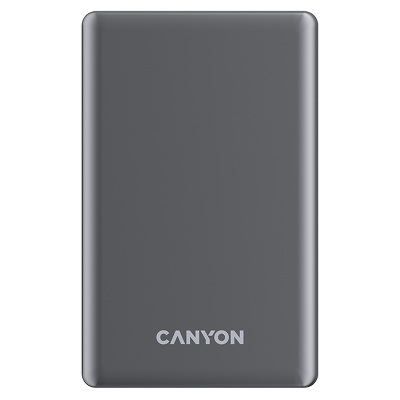 ВЪНШНА БАТЕРИЯ CANYON OnPower 505 Slim 15W Magsafe 5000 mAh MAG CNS-CPB505DG ВЪНШНА БАТЕРИЯ CANYON OnPower 505 Slim 15W Magsafe 5000 mAh MAG CNS-CPB505DG
