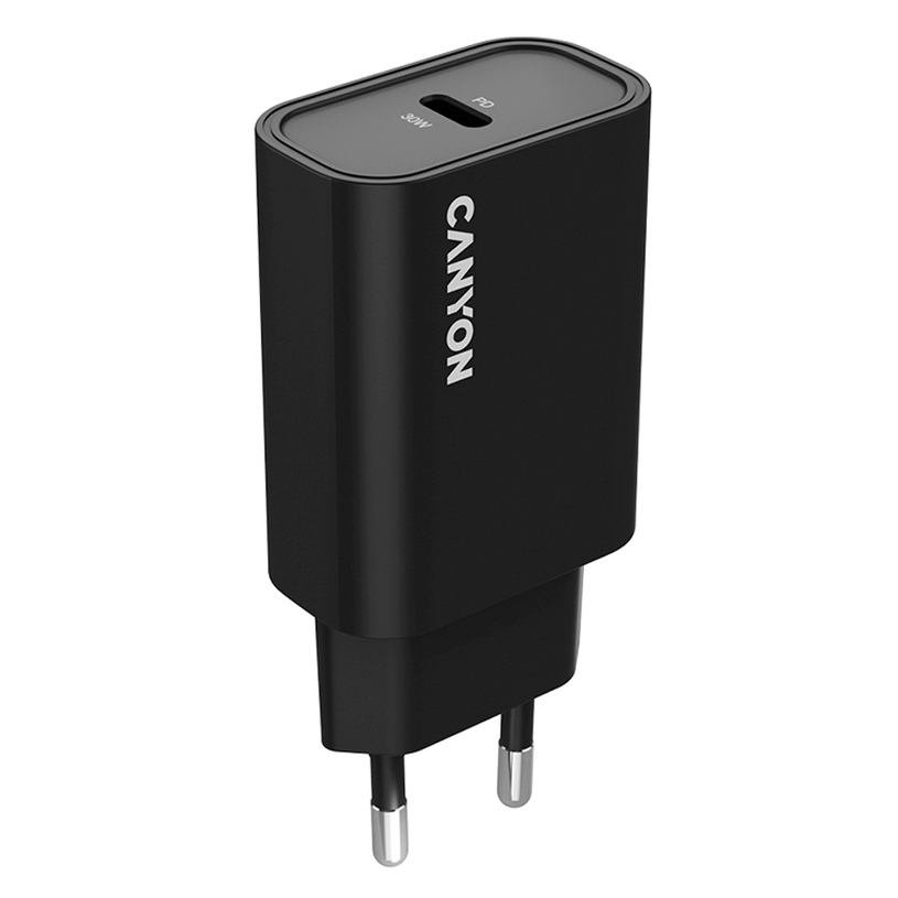ЗАРЯДНО 220V CANYON 30W BK CNE-CHA30CLB ЗАРЯДНО 220V CANYON 30W BK CNE-CHA30CLB