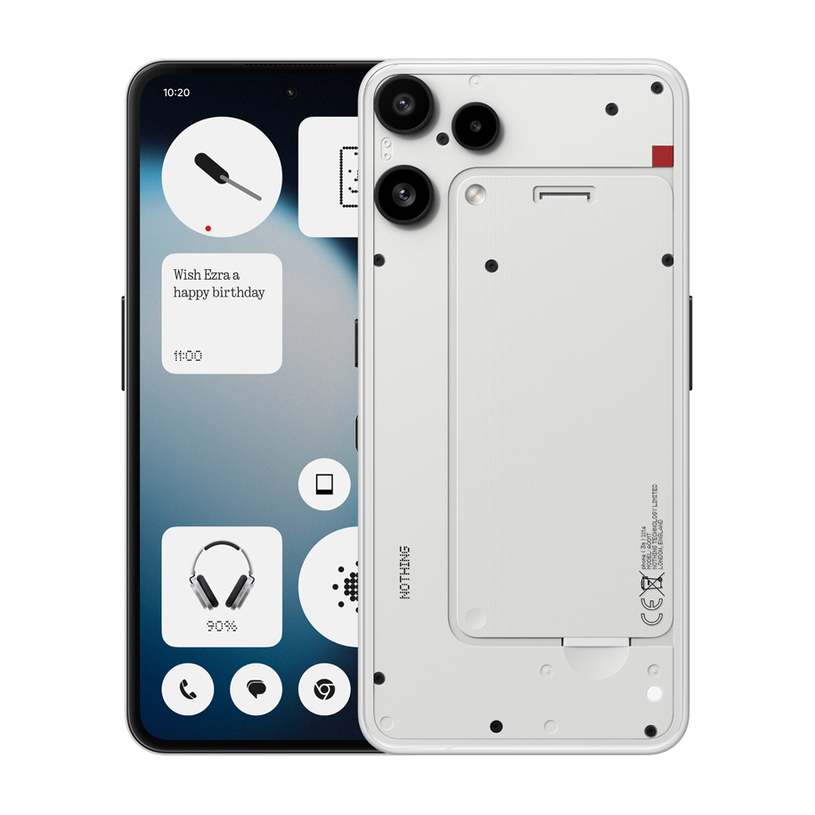 Смартфон GSM NOTHING PHONE (3A) LITE 128/8 WHITE 6.77 ", 128 GB, RAM 8 GB, 50+8+2 MP, 5G Смартфон GSM NOTHING PHONE (3A) LITE 128/8 WHITE 6.77 ", 128 GB, RAM 8 GB, 50+8+2 MP, 5G