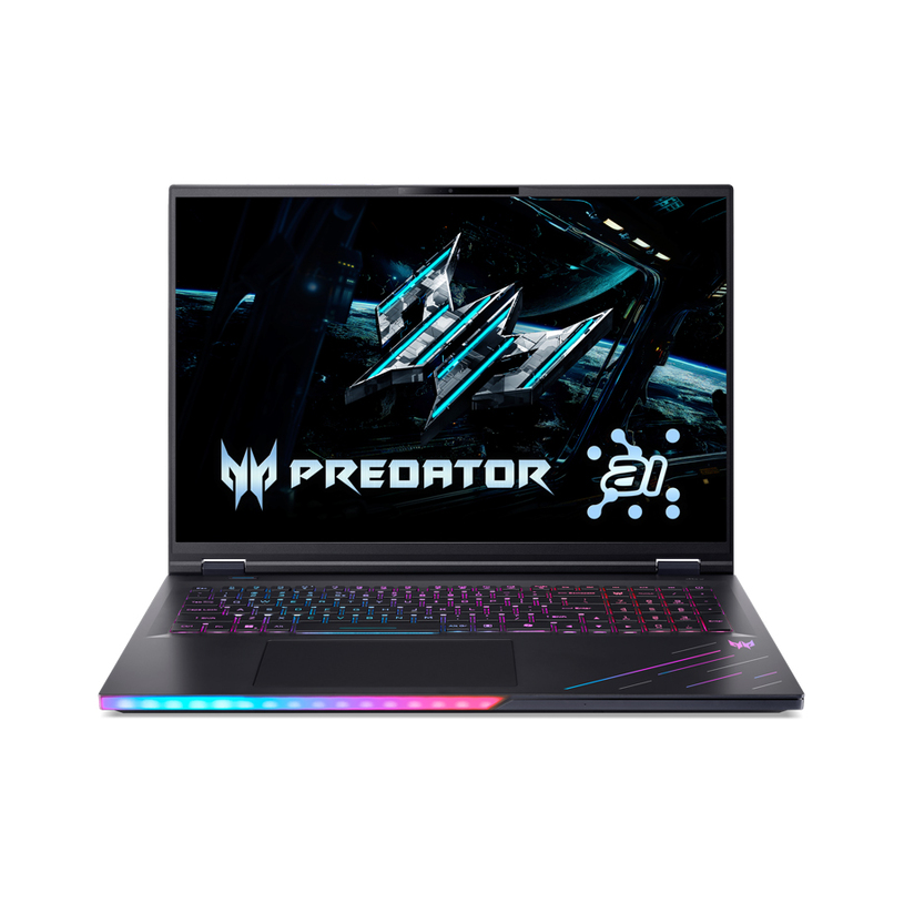 Gaming Laptop ACER Predator Helios 18 AI PH18-73-987M NH.QVWEX.00J . 18.0 ", INTEL CORE ULTRA 9 275HX, RAM 96 GB, SSD 5000 GB, NVIDIA GEFORCE RTX5090, 24 GB GDDR7, WINDOWS 11, ABYSSAL BLACK Gaming Laptop ACER Predator Helios 18 AI PH18-73-987M NH.QVWEX.00J . 18.0 ", INTEL CORE ULTRA 9 275HX, RAM 96 GB, SSD 5000 GB, NVIDIA GEFORCE RTX5090, 24 GB GDDR7, WINDOWS 11, ABYSSAL BLACK