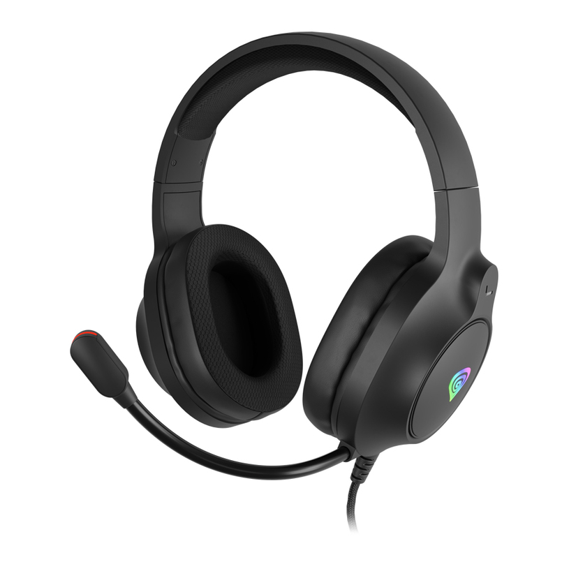 Слушалки GENESIS NEON 213 RGB BLACK NSG-2306 Слушалки GENESIS NEON 213 RGB BLACK NSG-2306