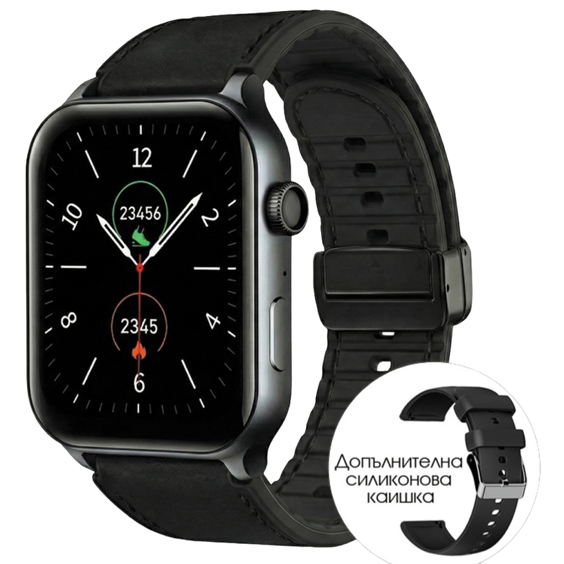 Smart watch RIVERSONG MOTIVE 9E BLACK HEART RATE MONITOR, SPO2 Smart watch RIVERSONG MOTIVE 9E BLACK HEART RATE MONITOR, SPO2