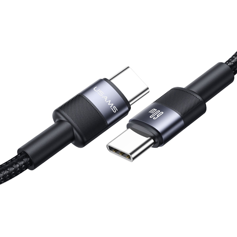КАБЕЛ USAMS 60W TYPE-C 1.2 m SJ724 КАБЕЛ USAMS 60W TYPE-C 1.2 m SJ724