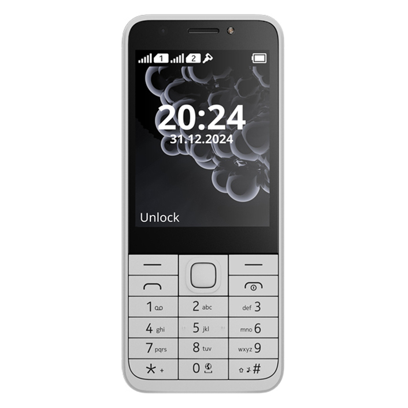 Мобилен телефон GSM NOKIA 230 2025 DUAL WHITE 2.80 ", ЗАДНА КАМЕРА 2.00 MPx Мобилен телефон GSM NOKIA 230 2025 DUAL WHITE 2.80 ", ЗАДНА КАМЕРА 2.00 MPx
