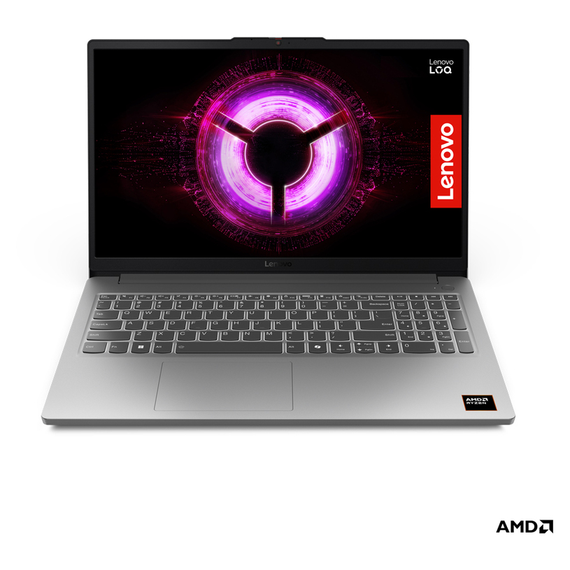 Гейминг лаптоп LENOVO ESSЕNTIAL LOQ 15ARP10E 83S00052BM 15.6 ", AMD RYZEN 7 7735HS, RAM 16 GB, SSD 512 GB, NVIDIA GEFORCE RTX4050, 6 GB GDDR6, LUNA GREY Гейминг лаптоп LENOVO ESSЕNTIAL LOQ 15ARP10E 83S00052BM 15.6 ", AMD RYZEN 7 7735HS, RAM 16 GB, SSD 512 GB, NVIDIA GEFORCE RTX4050, 6 GB GDDR6, LUNA GREY