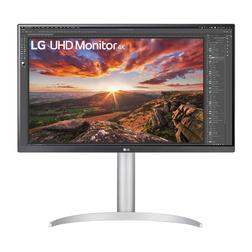 Monitor LG 27UP850K-W 0.156 мм, 178°/178°, IPS, 27.0 ", 68.6 см, 3840x2160, 60.00 Hz, 5.00 ms, HDMI, DisplayPort, USB-C, WHITE Monitor LG 27UP850K-W 0.156 мм, 178°/178°, IPS, 27.0 ", 68.6 см, 3840x2160, 60.00 Hz, 5.00 ms, HDMI, DisplayPort, USB-C, WHITE