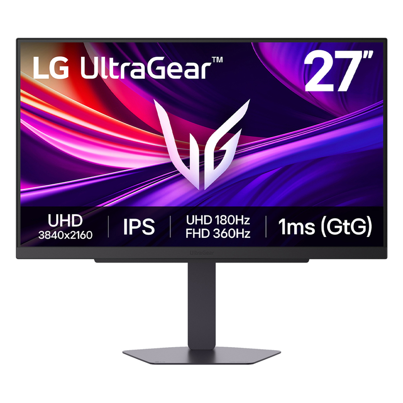 Монитор LG UltraGear G8 27G810A-B 0.156 мм, 178°/178°, IPS, 27.0 ", 68.6 см, 3840x2160, 360.00 Hz, 1.00 ms, HDMI, DisplayPort, BLACK Монитор LG UltraGear G8 27G810A-B 0.156 мм, 178°/178°, IPS, 27.0 ", 68.6 см, 3840x2160, 360.00 Hz, 1.00 ms, HDMI, DisplayPort, BLACK