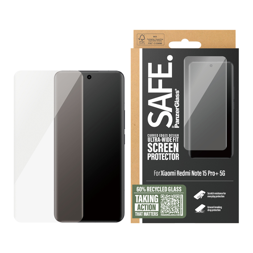 СТЪКЛО SAFE XIAOMI R.NOTE 15 PRO+ 5G UWF СТЪКЛО SAFE XIAOMI R.NOTE 15 PRO+ 5G UWF