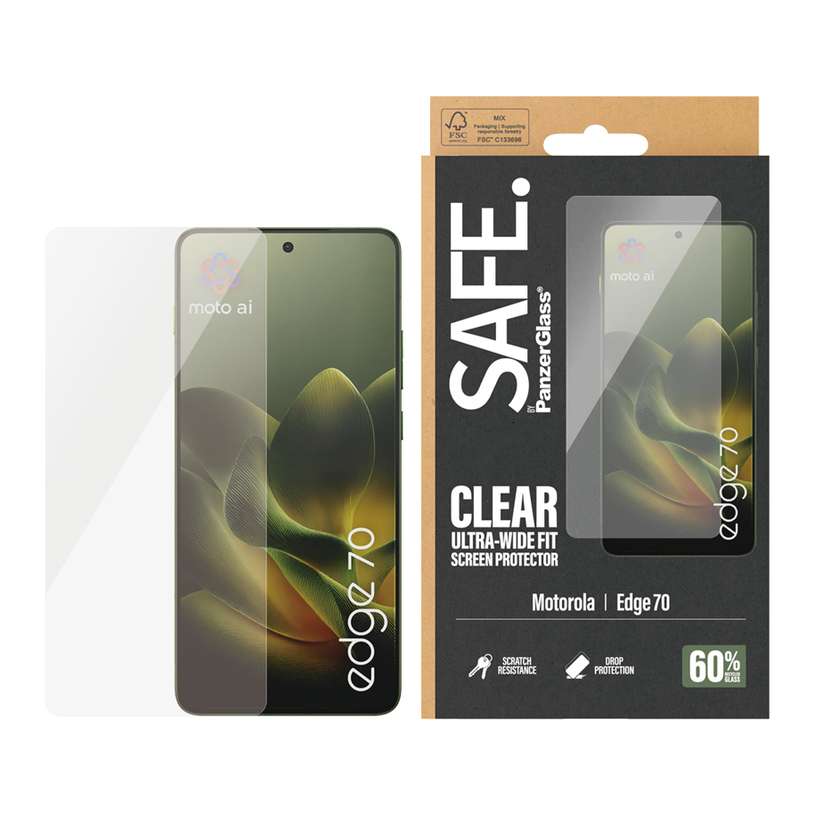 СТЪКЛО SAFE MOTOROLA EDGE 70 UWF СТЪКЛО SAFE MOTOROLA EDGE 70 UWF