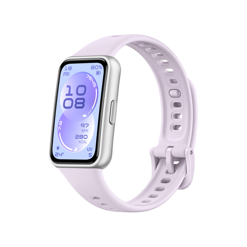 Фитнес гривнa с тяло от полимер HUAWEI Band 11 Purple - 55020GVM Fluoroelastomer Strap 12-19 cm 1.62 ", ПУЛСОМЕР Фитнес гривнa с тяло от полимер HUAWEI Band 11 Purple - 55020GVM Fluoroelastomer Strap 12-19 cm 1.62 ", ПУЛСОМЕР