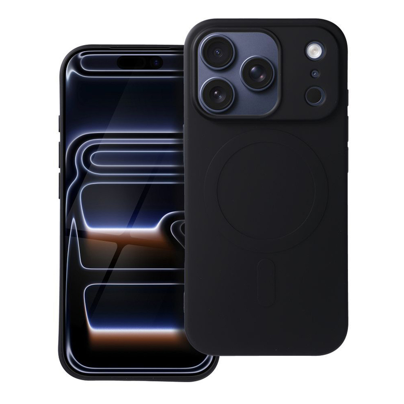 КАЛЪФ SENSO SIL.MAG IPHONE 17P.MAX BLACK КАЛЪФ SENSO SIL.MAG IPHONE 17P.MAX BLACK