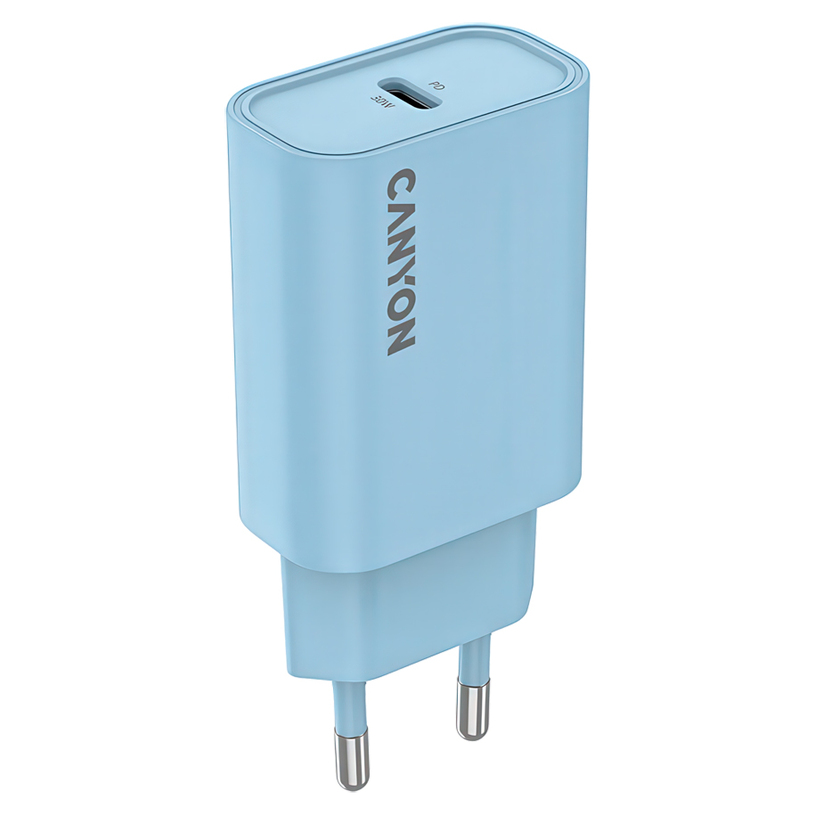 ЗАРЯДНО 220V CANYON 30W BL CNE-CHA30CLLB до 30W USB-C ЗАРЯДНО 220V CANYON 30W BL CNE-CHA30CLLB до 30W USB-C