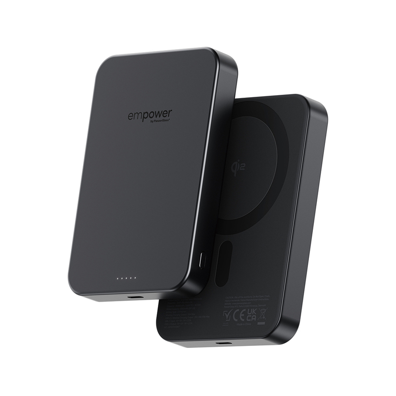 EXTERNAL BATTERY EMPOWER Wireless Charge 10 Ah Black EXTERNAL BATTERY EMPOWER Wireless Charge 10 Ah Black