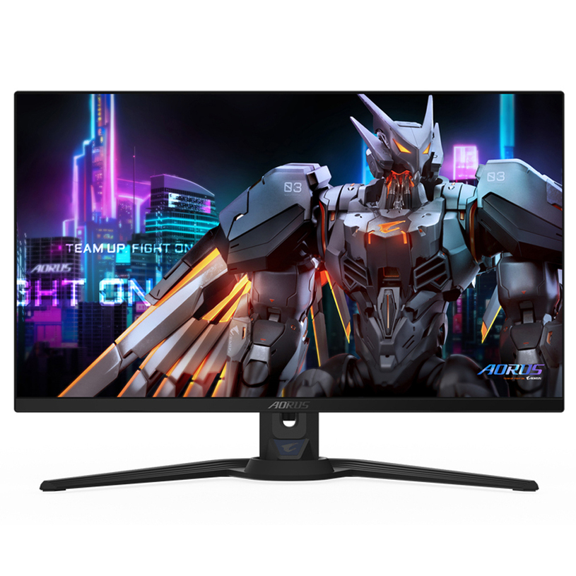 Монитор GIGABYTE AORUS FO27Q5P 0.233 мм, 178°/178°, QD-OLED, 27.0 ", 68.6 см, 2560x1440, 500.00 Hz, 0.03 ms, HDMI, DisplayPort, USB-C, BLACK Монитор GIGABYTE AORUS FO27Q5P 0.233 мм, 178°/178°, QD-OLED, 27.0 ", 68.6 см, 2560x1440, 500.00 Hz, 0.03 ms, HDMI, DisplayPort, USB-C, BLACK