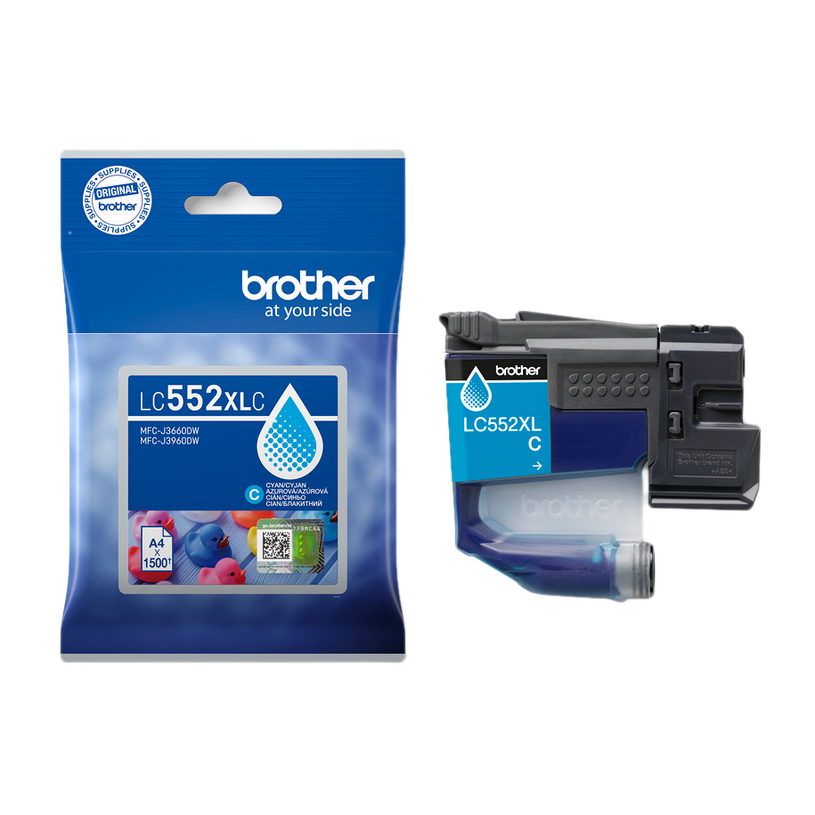 МАСТИЛО BROTHER LC552XLC МАСТИЛО BROTHER LC552XLC