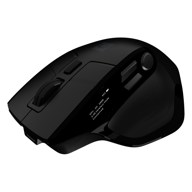 Полувертикална безжична Мишка NATEC JAGUAR PRO BLUE SENSE NMY-2292 Полувертикална безжична Мишка NATEC JAGUAR PRO BLUE SENSE NMY-2292
