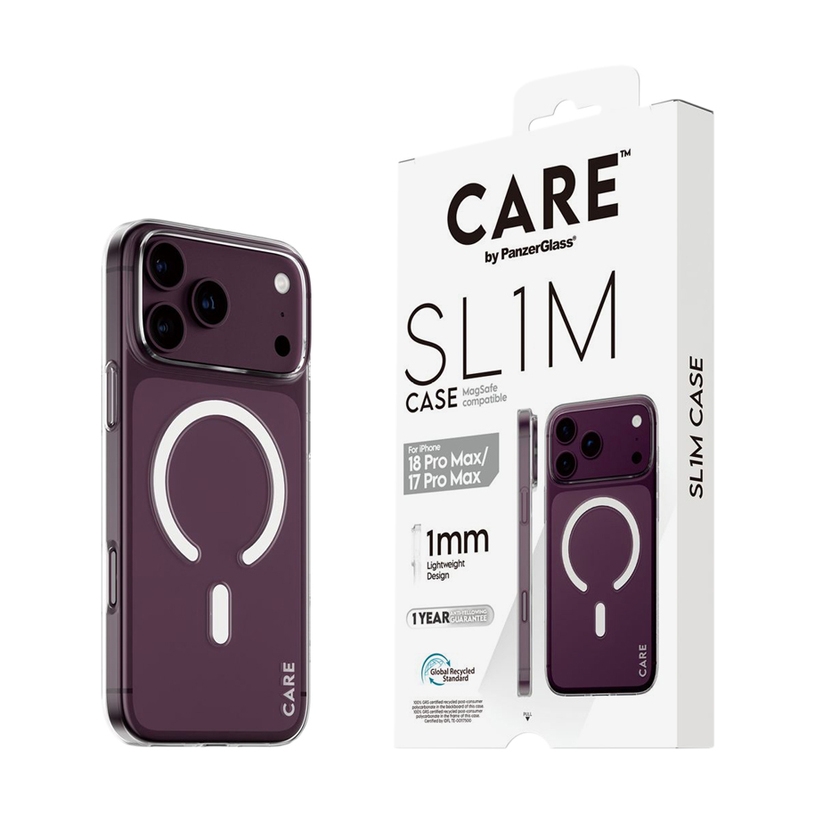 КАЛЪФ CARE IPHONE 18 PRO MAX SLIM CLEAR КАЛЪФ CARE IPHONE 18 PRO MAX SLIM CLEAR