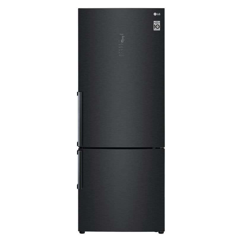 Refrigerator with bottom freezer LG GBB569MCAMB 185.00 см Refrigerator with bottom freezer LG GBB569MCAMB 185.00 см