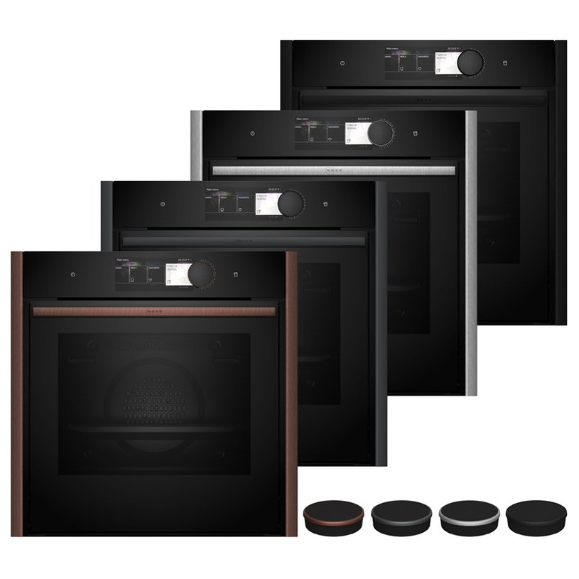 Built-in oven NEFF B69VY7MY0 71 L, А+, TELESCOPIC SHELVES, SOFT CLOSE, PYROLITIC Built-in oven NEFF B69VY7MY0 71 L, А+, TELESCOPIC SHELVES, SOFT CLOSE, PYROLITIC