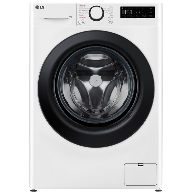Washing machine LG F2WR508SBW 8.0 kg, 1200 об/min, INVERTER MOTOR Washing machine LG F2WR508SBW 8.0 kg, 1200 об/min, INVERTER MOTOR
