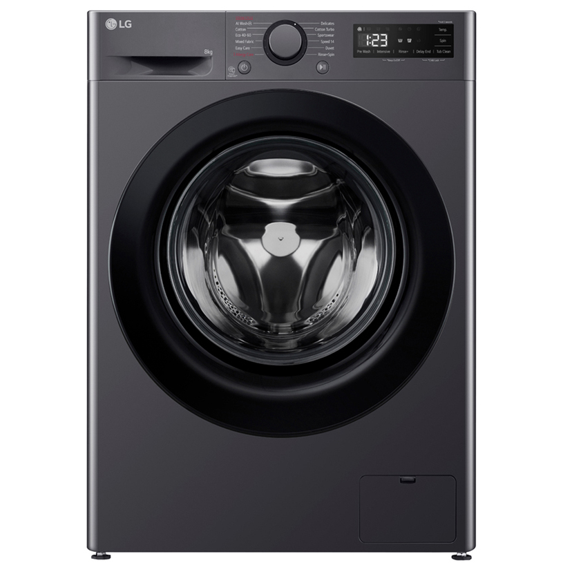 Пералня LG F2WR508SBM 8.0 kg, 1200 об/min, ИНВЕРТОРЕН МОТОР Пералня LG F2WR508SBM 8.0 kg, 1200 об/min, ИНВЕРТОРЕН МОТОР