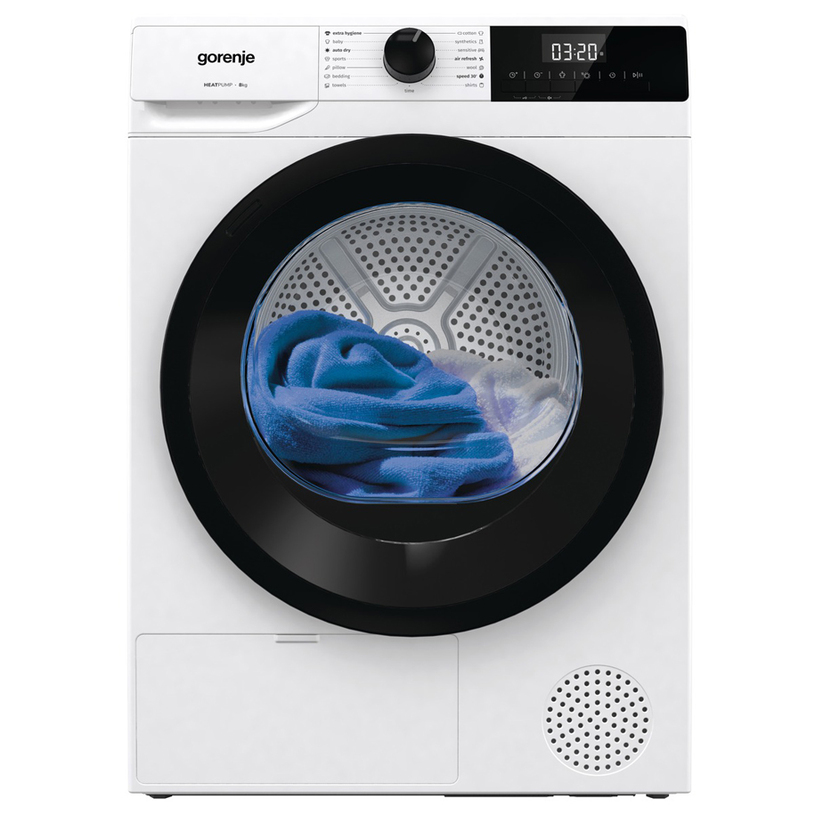 Сушилня GORENJE DHNE82 КОНДЕНЗАЦИОННА С ТЕРМОПОМПА, 8.0 kg Сушилня GORENJE DHNE82 КОНДЕНЗАЦИОННА С ТЕРМОПОМПА, 8.0 kg