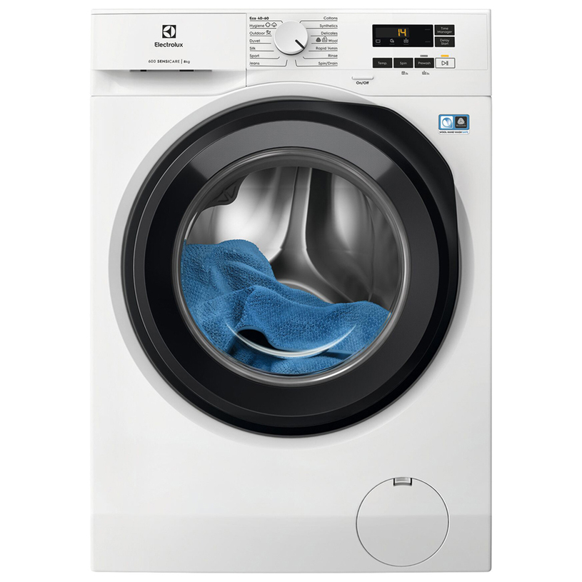 Пералня ELECTROLUX EW6F1482E 8.0 kg, 1400 об/min, ИНВЕРТОРЕН МОТОР Пералня ELECTROLUX EW6F1482E 8.0 kg, 1400 об/min, ИНВЕРТОРЕН МОТОР