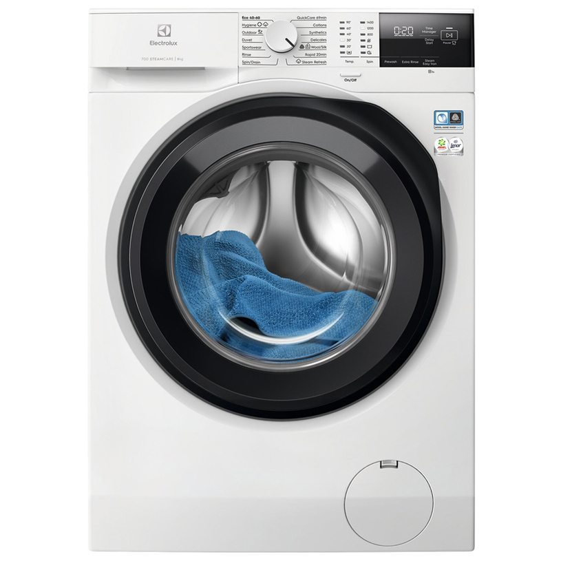 Washing machine ELECTROLUX EW7F2482E 8.0 kg, 1400 об/min, INVERTER MOTOR Washing machine ELECTROLUX EW7F2482E 8.0 kg, 1400 об/min, INVERTER MOTOR