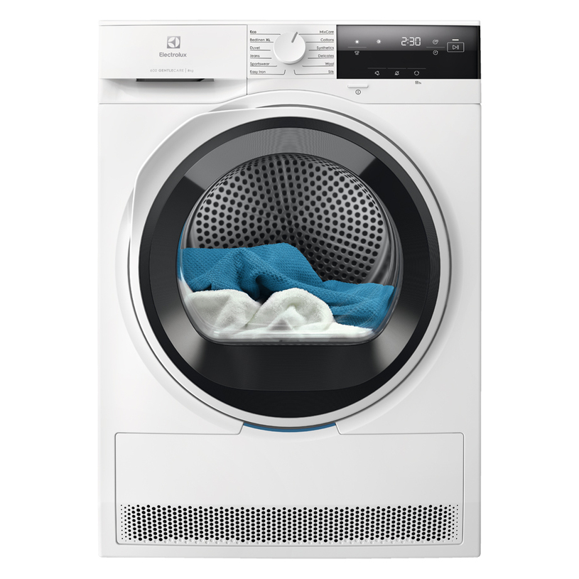 Dryer ELECTROLUX EW6D384AE CONDENSATION HEAT PUMP, 8.0 kg Dryer ELECTROLUX EW6D384AE CONDENSATION HEAT PUMP, 8.0 kg